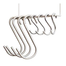

S Hook Thick Stainless Steel Hook Hanging Basin Wall Hanging Flower Pot Gardening Kitchen Supplies Metal Hook