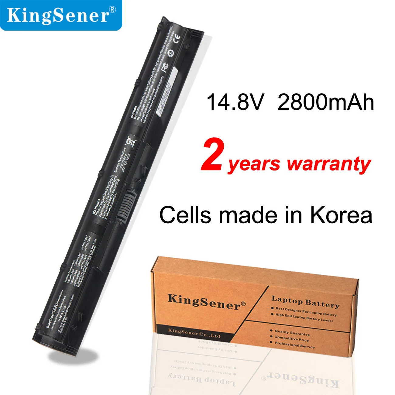 Аккумулятор KingSener Korea Cell KI04 для HP Pavilion 15-ab292nr 14-ab000 17-g000 ~ 17-g099 HSTNN-DB6T/LB6R HSTNN-LB6S/LB6T 800049-001