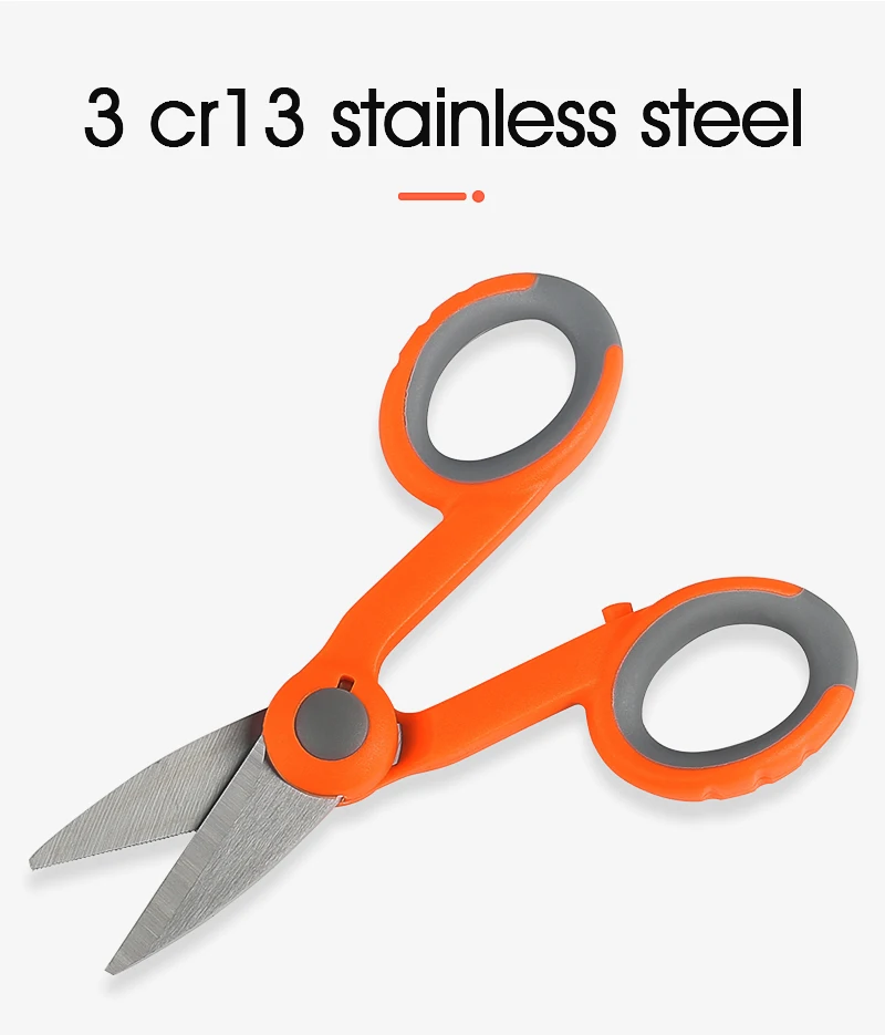 Fiber Optic Tool Aramid Scissors Fibre Stripping Scissors Optical Fiber Hand Too