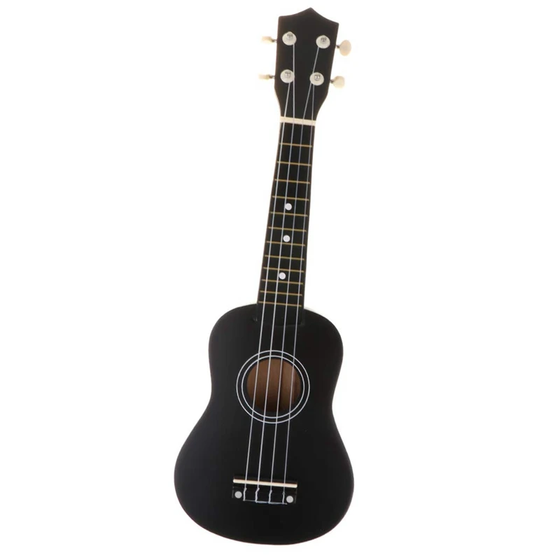 21-дюймовое мини-укулеле гитара Музыкальные игрушки, способный преодолевать Броды для взрослых детей, начинающих с запасные струны для детей, взрослых, начинающих или начального