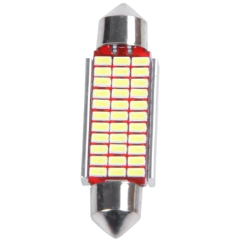 

2Pcs C5W C10W 41mm 3014 33SMD Festoon Led Canbus Car Inteiror Bulb License Plate Light 12V