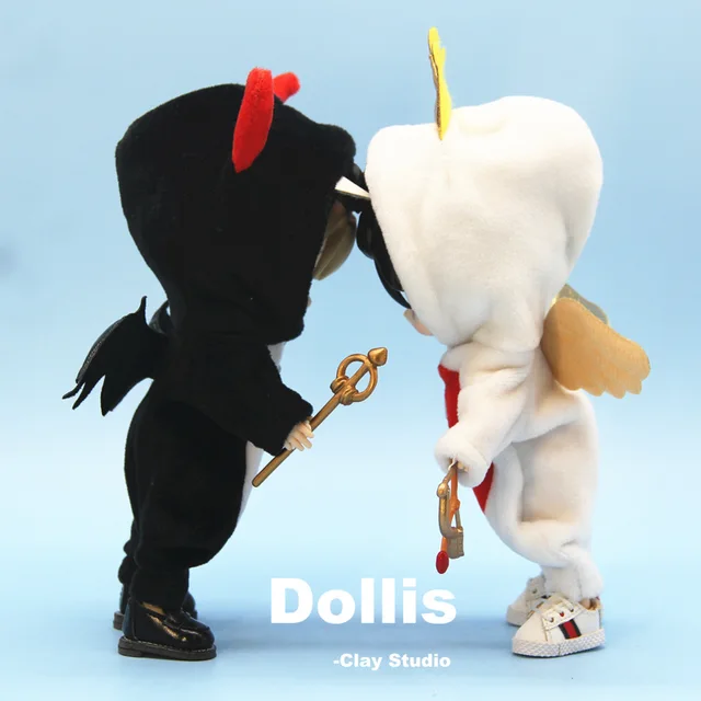 New Cute Dinosaur Animal Monster Unicorn Doll Clothes Accessories Funny Clothing For Ob11,Obitsu 11,Molly, Gsc,1/12 Bjd Doll 3