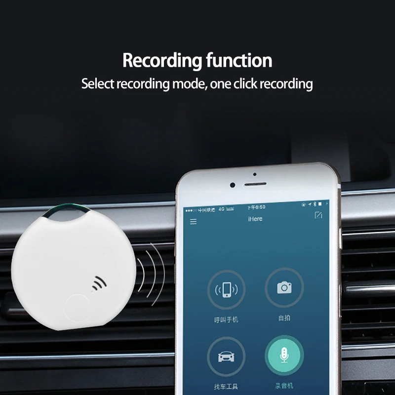 2021 Tuya/Smart Life Bluetooth-Compatible APP Smart Tags Key Anti-lost Device Pet Anti-lost Location Tracker Smart Item Finder turn signal