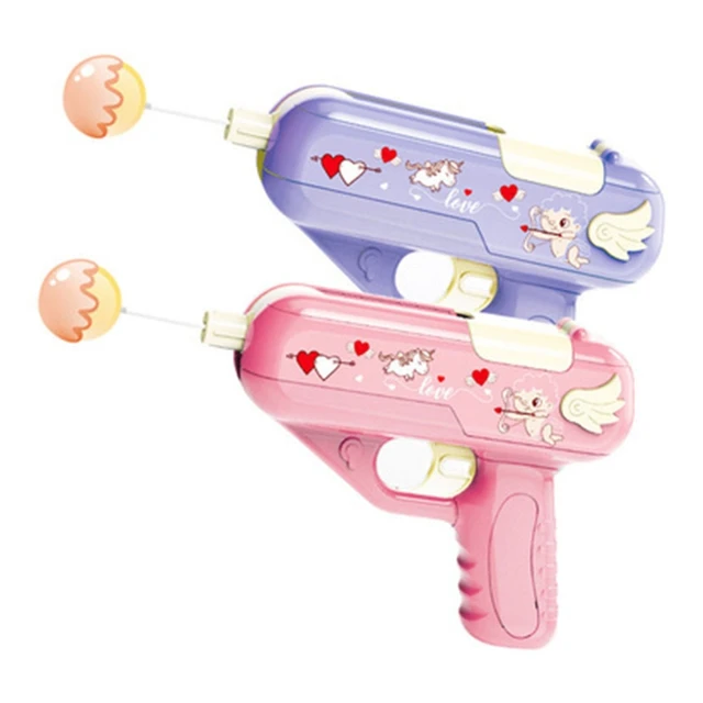 Candy Lollipop Gun Sweet Toys for Girlfriends Novelty Toy Sugar Storage Box for Children Adult I Love You Funny Surprise Gift 2
