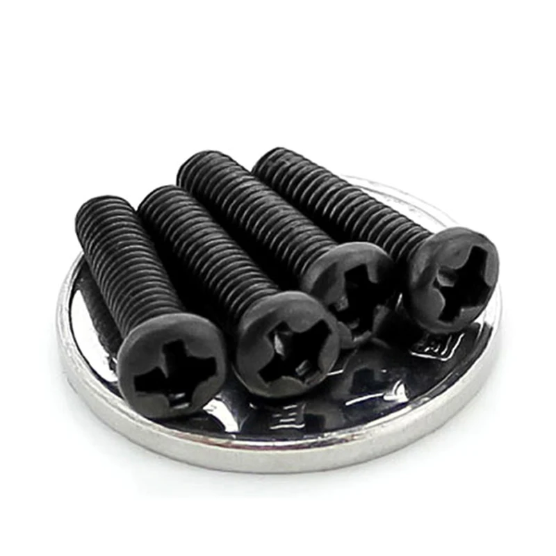 Lot De 50 Vis M1.6x8mm Tête Hexagonale Creuse – Noires, Métrique, Uxcell