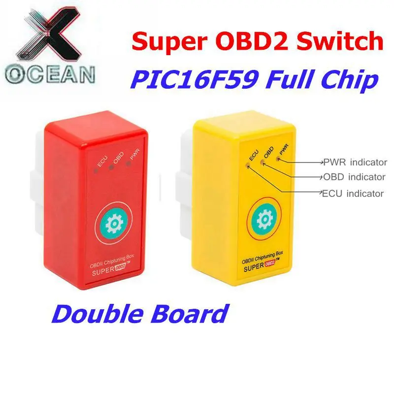 

Super NITRO OBD2 Power Prog With Reset Button For Benzine Car Chip Tuning Box Plug And Drive Super OBD2 Save Fuel For Petrol Car