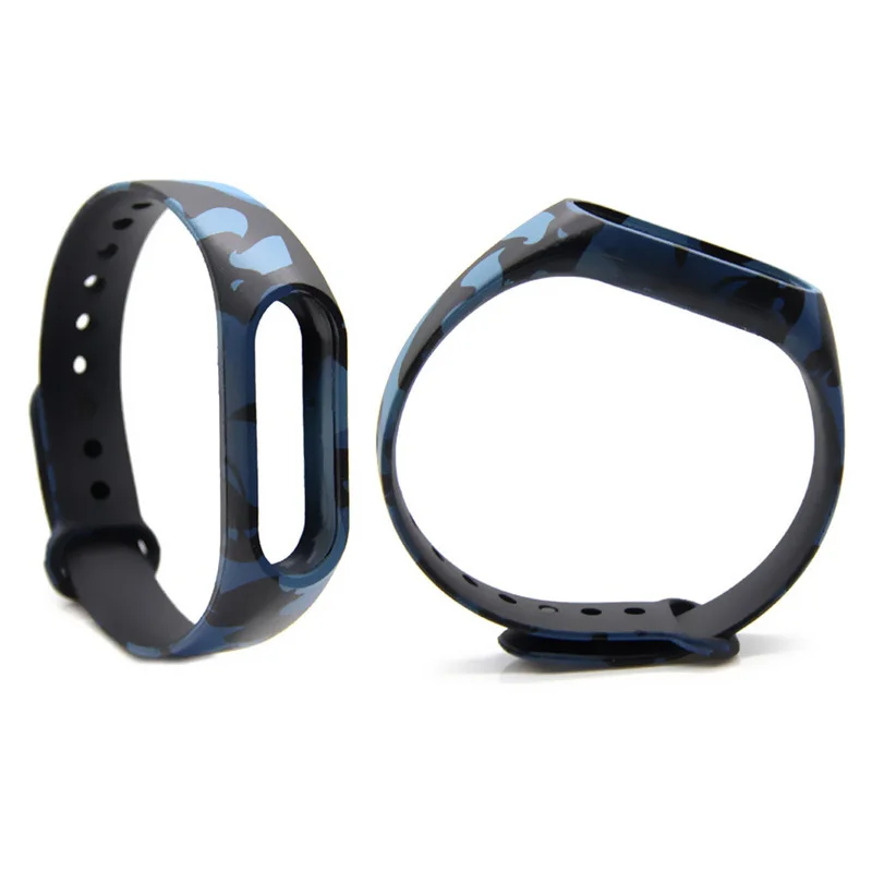 Новый цветок камуфляж Mi Band 3 наручный ремешок для Xiaomi силиконовый Miband женщин и