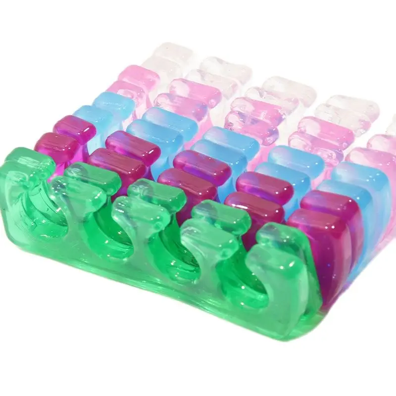 2 Pcs/lot Silicone Toe/Finger Separators Gel for Pedicure Manicure