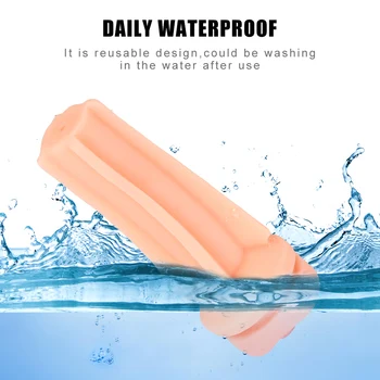 Penis Pump Erotic Sex Toys For Men Sex Machine Sexy Flashlight Shape Big Male Masturbation Cup Vagina Real Pussy 5