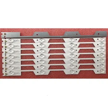 

1Set=8Pieces LED Backlight strip 4 lamps For L49P1-UD Y49A580 B49A769U bar light 4C-LB4904-YM03J 2d02738 REV.D