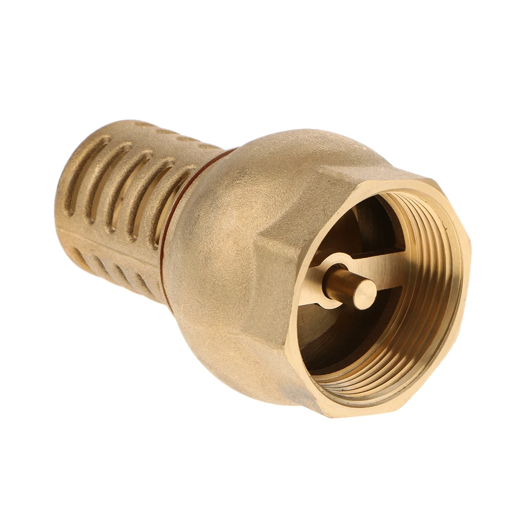 Strong Metal Brass Foot Valve/ Bottom Valve, Easy to Install