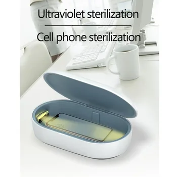 

Mobile Phone UV Light Cleaning Box Cellphone Wireless Charger Aroma Diffuser UV Lamp Portable Case