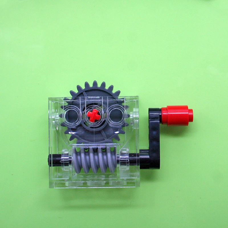 Worm Gear Technic Gear Technical Worm Gears High-tech Parts Brick