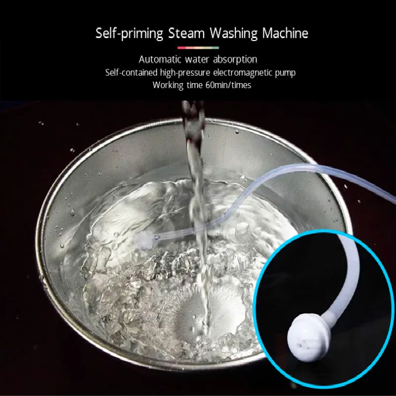 Portable Kitchen Steam Cleaner Handheld High Pressure Steam Cleaner for Cleaning Air Conditioner Hood Disinfection Sterilization
