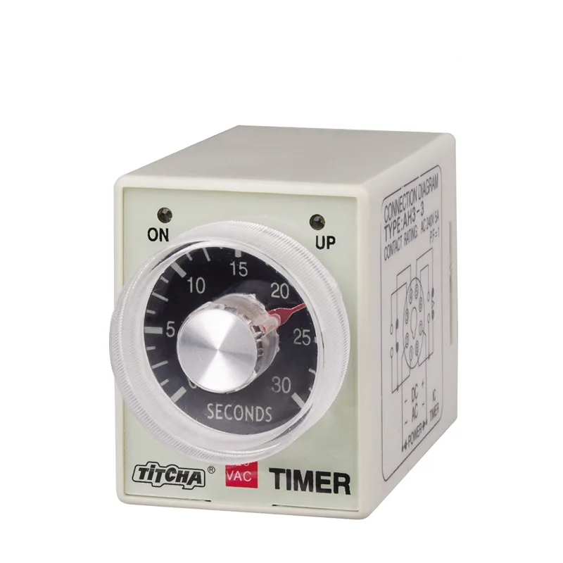 

Super Time Relay AH3-3 Cycle Time Delay Electric Relay Thermal ACV Genuine Product
