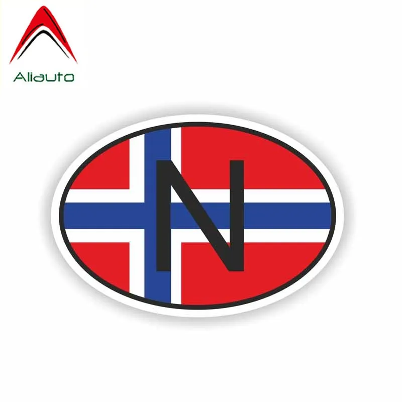 Aliauto индивидуальные креативные автомобильные стикеры N Norway код страны