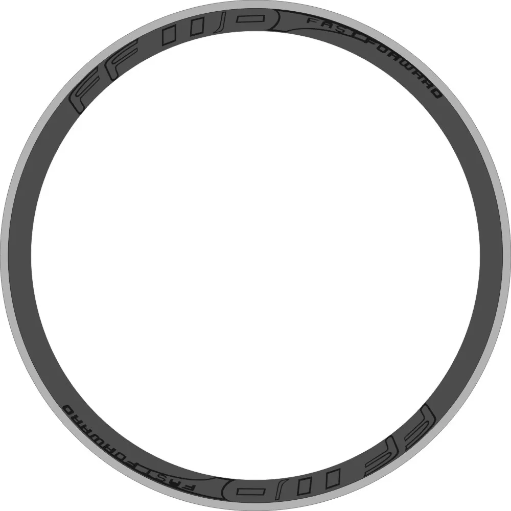 FFWD контурная наклейка на колеса s наклейки для обода Водонепроницаемая наклейка светоотражающая для 35/40/45/50/55/60 мм велосипед два колеса