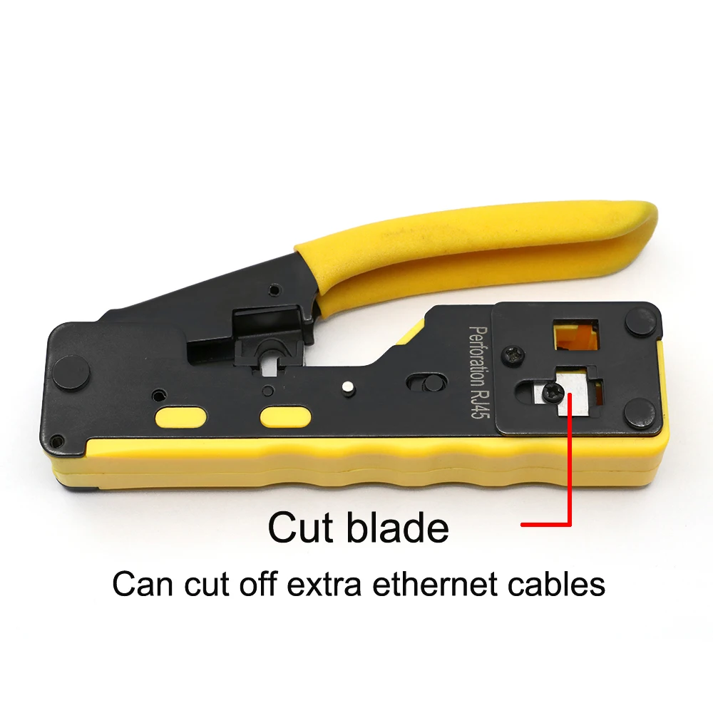 xintylink rj45 pliers crimper rg45 cat5 cat6 cat7 CAT8 network crimping tool ethernet cable Stripper networking clamp clip lan