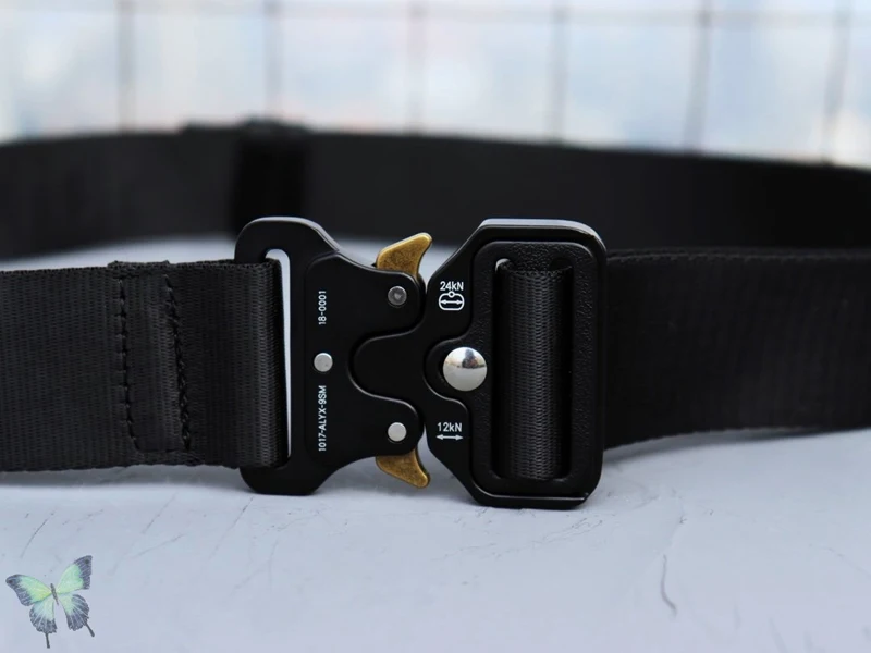 1017 ALYX 9SM Belts Canvas Unisex Hip Hop ALYX Buckle Belts Tactics Safety branded belt for men