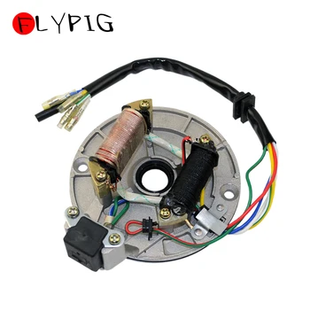 

FLYPIG Ignition Stator Magneto Plate for 125cc Pit Bike XR50 CRF50 SDG SSR 107 110cc D10