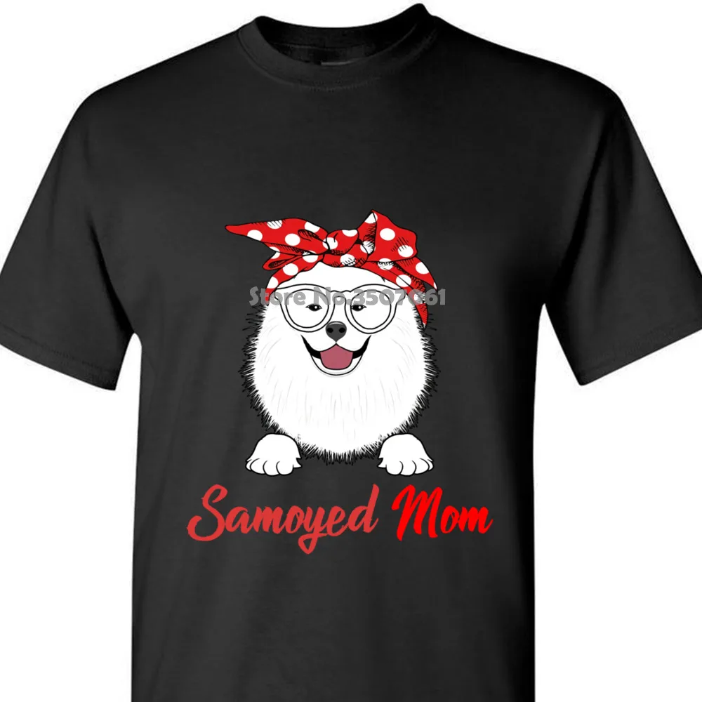Samoyed забавная футболка для мамы подарок на день матери модное женское пальто