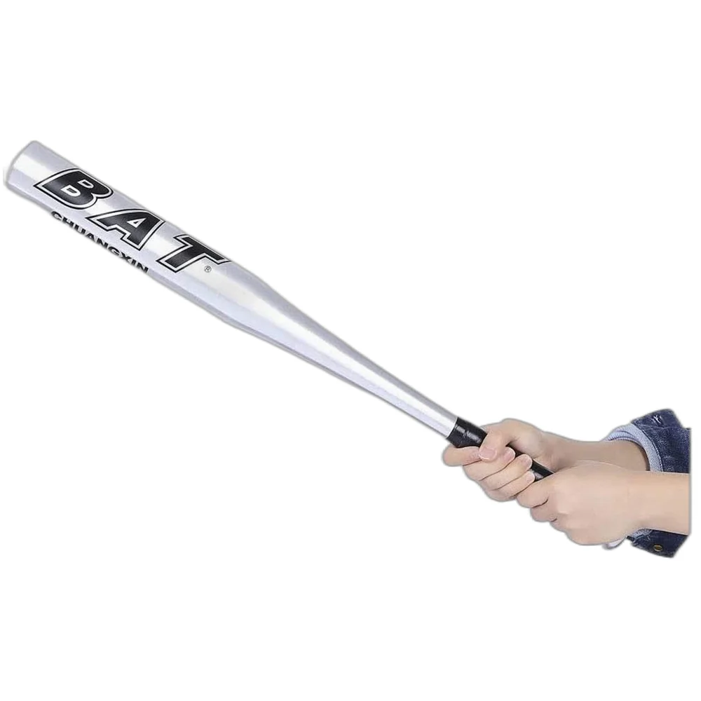  Jewa - Bate de béisbol de aluminio negro - Bate de sóftbol de  28 pulgadas - Mejor para profesionales - Agarre duro - Bate de metal - Bate  de defensa personal