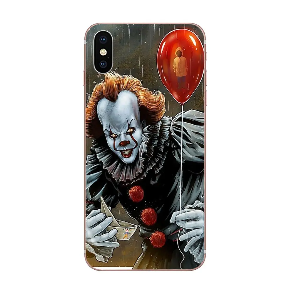 as picture Стивен Kings это Джокера клоун ужасов для Huawei NOVA 2 V20 Y3II Y5 Y5II Y6 Y6II Y7 Y9 G8 G9 GR3 GR5 GX8 Prime - Цвет: as picture