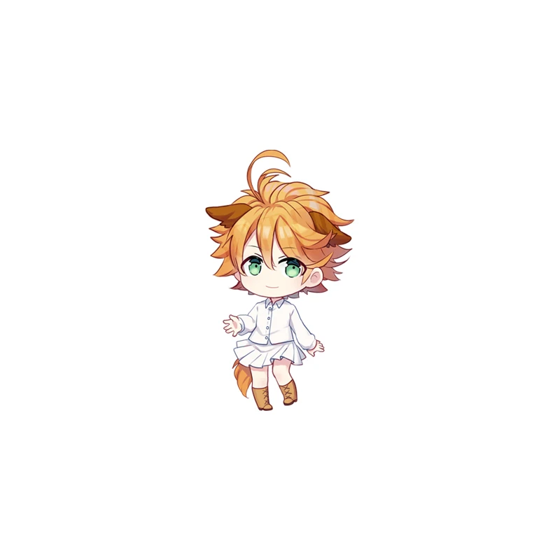 Японский аниме Yakusoku no Neverland обещанный Эмма Норман Рей акриловый брелок для