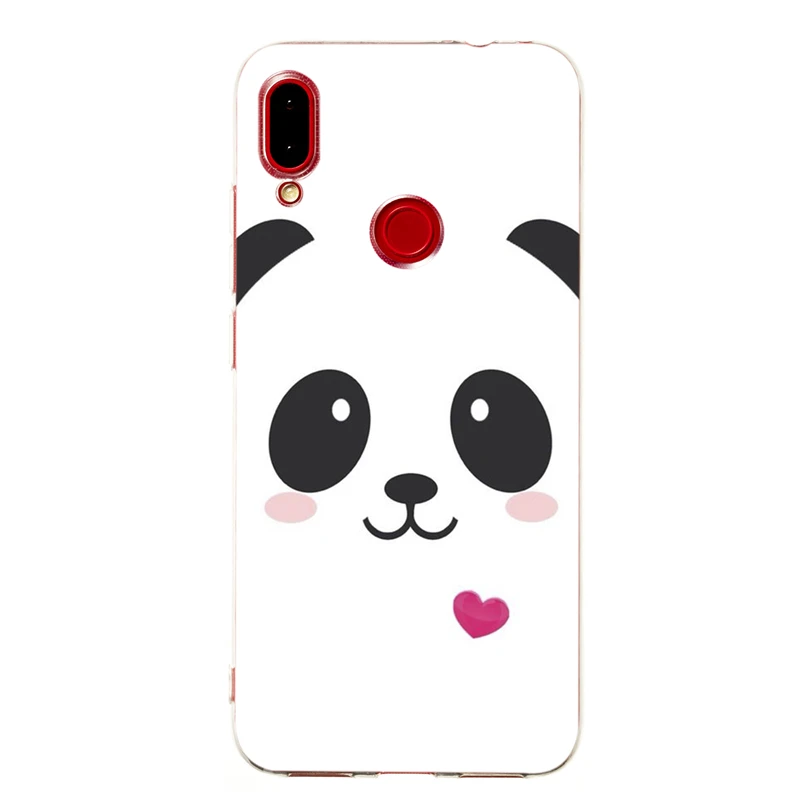 С изображением милой панды чехол для телефона Xiaomi Mi A1 A2 5X 6X A3 Lite узорную обложку 9