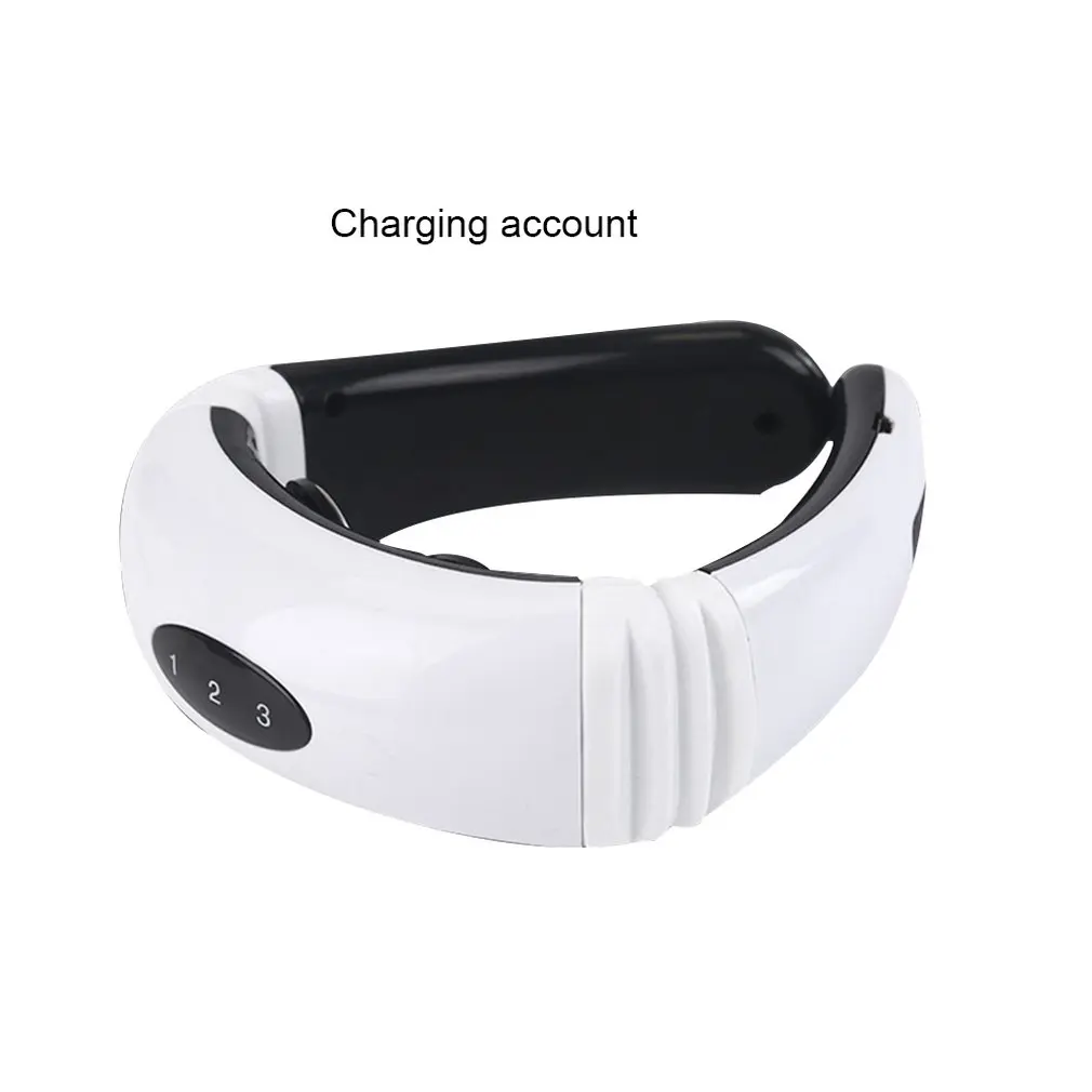 

Neck Massage Electric 3D Smart Vertebra Shock Pulse Physiotherapy Cervical Relaxation Health Care Muscle Massager