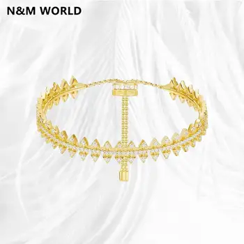 

Fashion Retro Gear Elegant Bracelet New Water Ripple Bracelet Jewelry Accessories For Valentine's day Beautiful Gift For Women