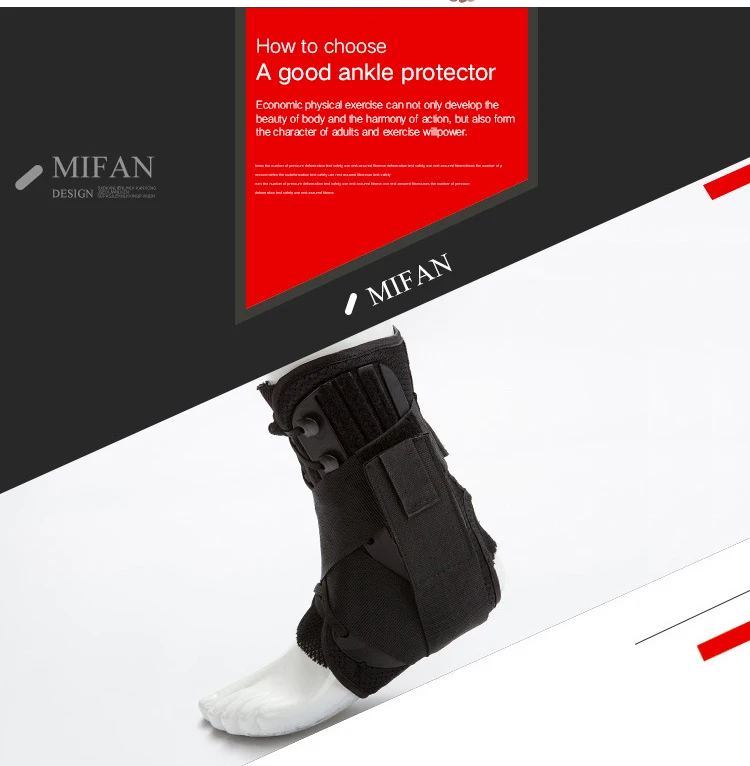 Спортивный протектор лодыжки sprain фитнес Защитный дышащий Регулируемый Ортез guard gear унисекс