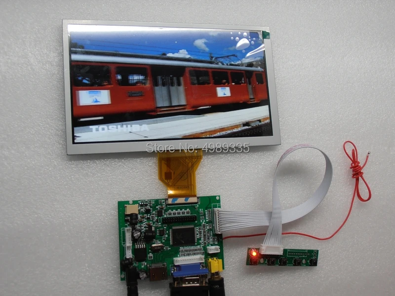 8 ġ LCD ȭ ÷  800x480  ÷ VGA HDMI AV  ̹ , LCD ̹ г