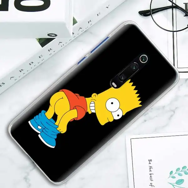 H03 Чехол Homer J. Simpson для Xiaomi A1 A2 Lite A3 CC9 CC9E 9 Note 10 Pro 8 Lite 5X 6X Play Poco F1 жесткий чехол для телефона - Цвет: H03