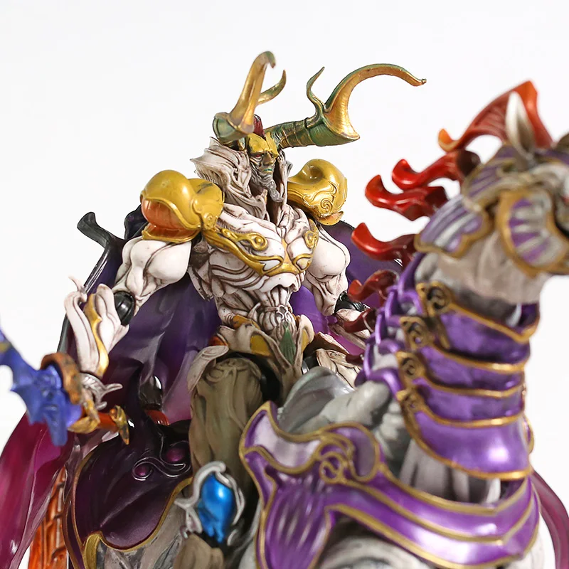 Play Arts Kai FF13Final Fantasy XIII Odin& Sleipnir Variant фигурка ПВХ фигурка модель игрушки