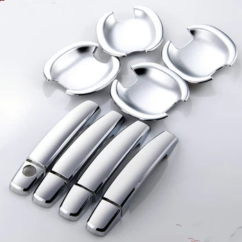 

For Toyota Yaris Vios 2006 2007 2008 2009 2010 Toyota Corolla 2003 - 2013 CHROME DOOR HANDLE + BOWL CATCH COVER TRIM