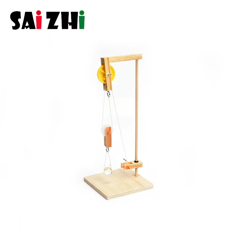 Собранный вручную кран Saizhi модель игрушки научные технологии образовательный