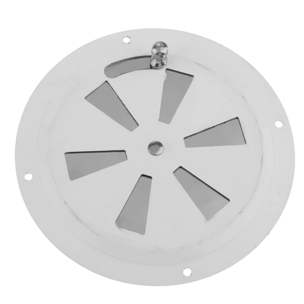 

Round Butterfly Ventilator Vent Cover Stainless 5" Marine Boat Hardware