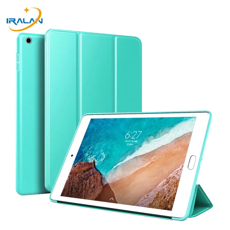 Кожаный смарт чехол Trifold для iPad 10 2 7 го поколения 2019 тонкий полупрозрачный ПК