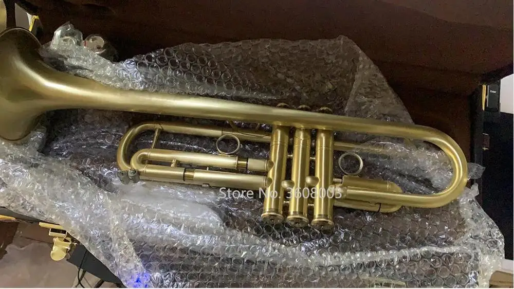 Keiworlks Gold Plated Bb Trumpet advanced B flat MINT CONDITION with Case Free Shipping | Спорт и развлечения
