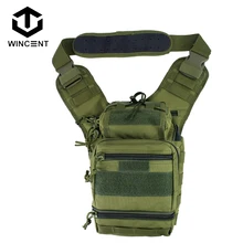 

WINCENT Large Military Sling Backpack EDC Tactical Shoulder Bag Molle Army Chest Pack Waterproof Outdoor Camping Camera Pack