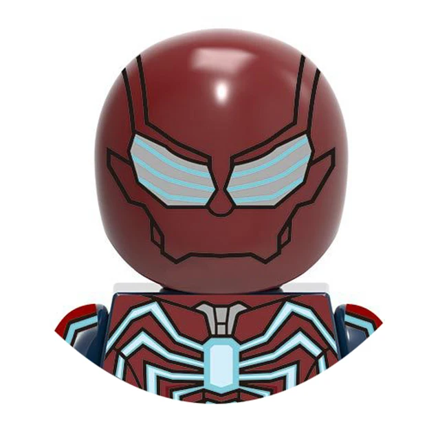 Brand DISNEY Spiderman Spider-Gwen Building Block Doctor Octopus Mysterio Miles Morales Lizard Electro Action Figure Kid Toys G-X1447
