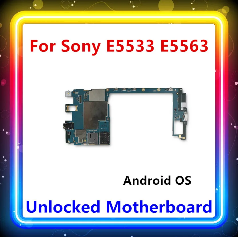 Хорошо протестированная оригинальная материнская плата разблокирована для sony Xperia C5 E5533/E5563 материнская плата с чипами