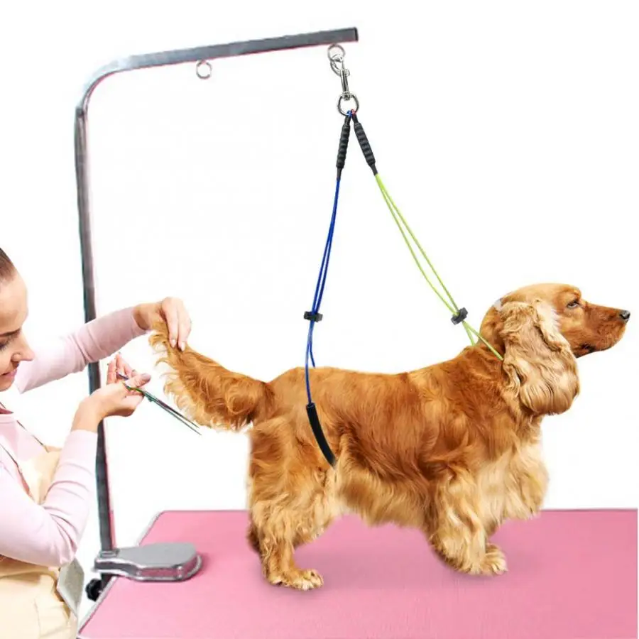 

Pet Dog Cat Grooming Loop Table Adjustable Pet Grooming Leash For Pet Grooming Table Loop Pet Grooming Standing Training