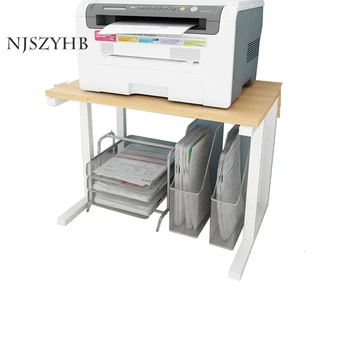 

High quality single layer multifunctional rack office printer flower pot storage rack kitchen spice bottle kitchenware rack