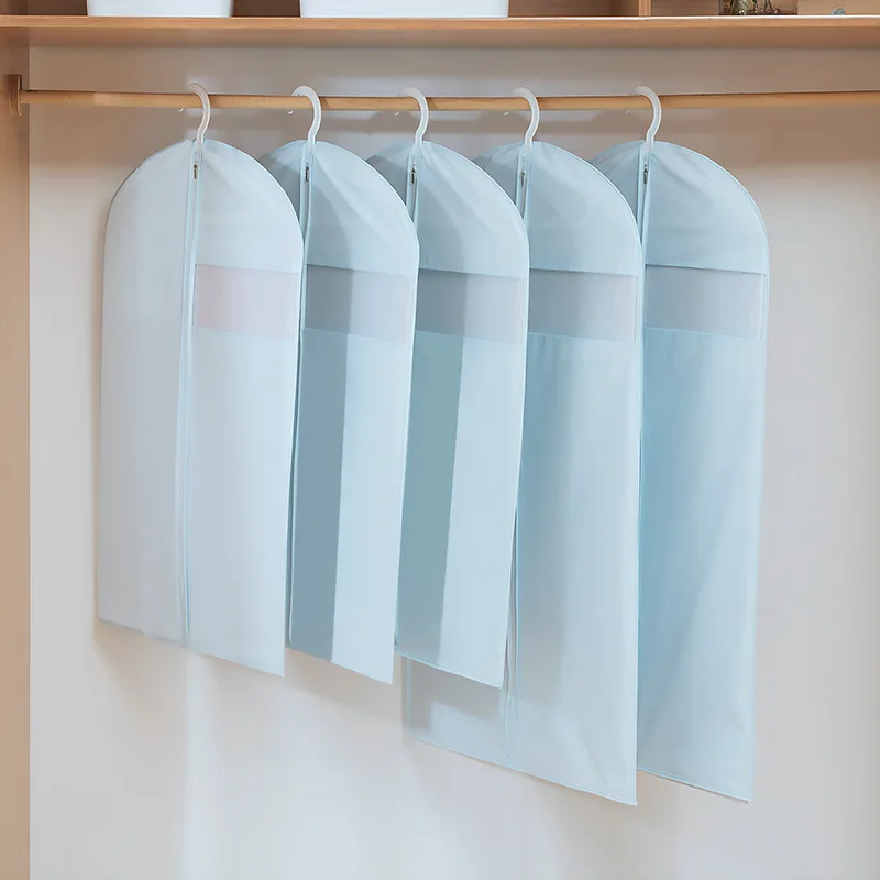 TWDW Wardrobe Clothes Dust Cover Storage Bag Clothes Organizer Suit Coat Protector Household Clothing Garment Bags