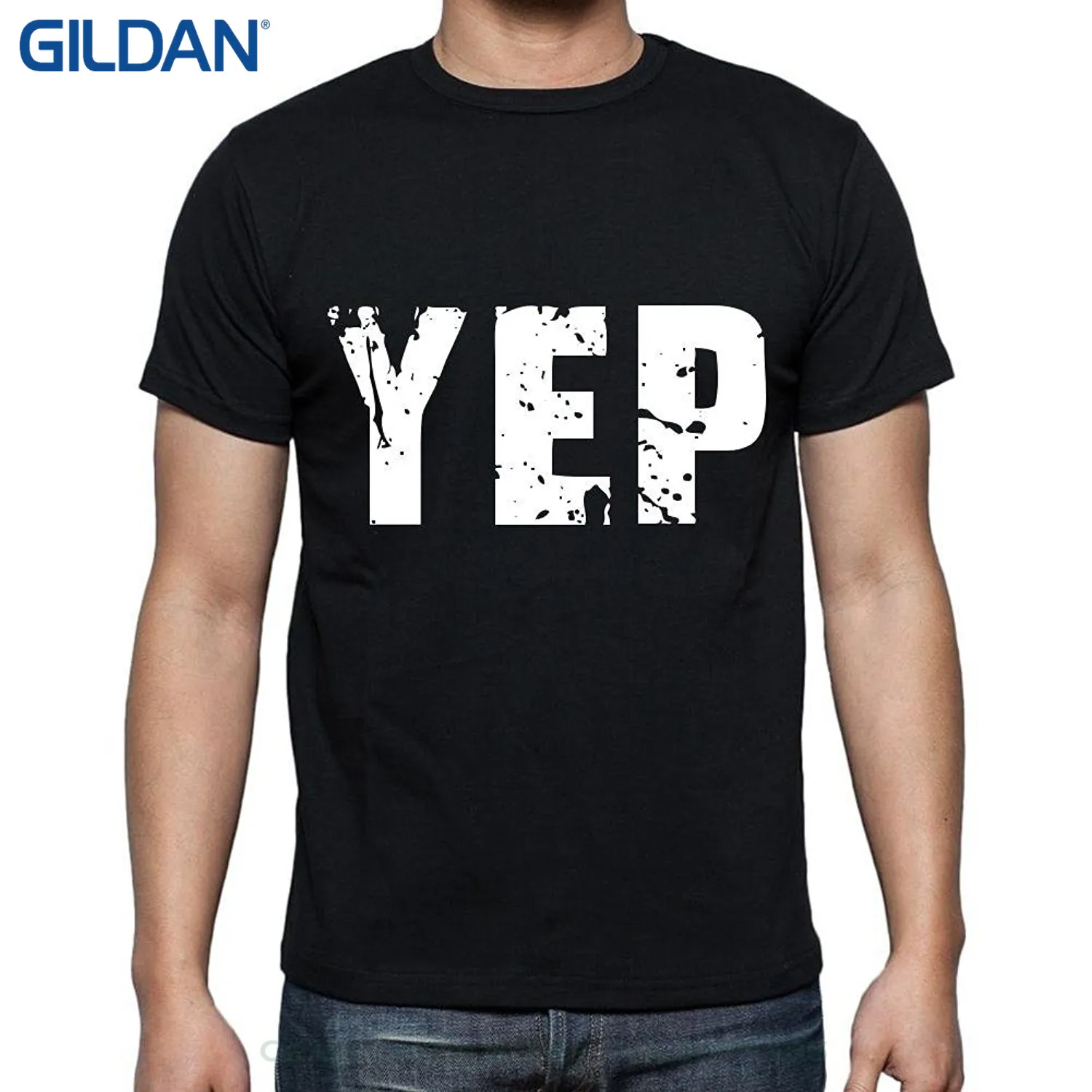 Men T Shirt Cheap Sale 100 % Cotton Yep Men T Shirts , T Shirts For Men , T Shirt Men Graphic