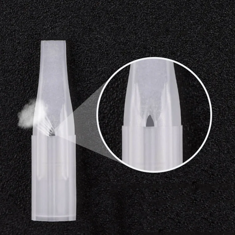 Permanent Makeup Needle Tip Tattoo Nozzle Needle Caps 100Pcs 1RT For Permanent Makeup Eyebrow Lip Tattoo Machine Gun disposable tattoo tips
