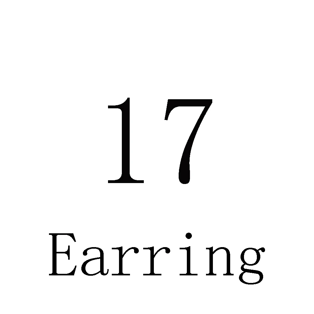 Earring 17 925 пробы серебряные серьги в виде медведя модные серьги-гвоздики для пирсинга ювелирные изделия от производителя - Окраска металла: Earring 17