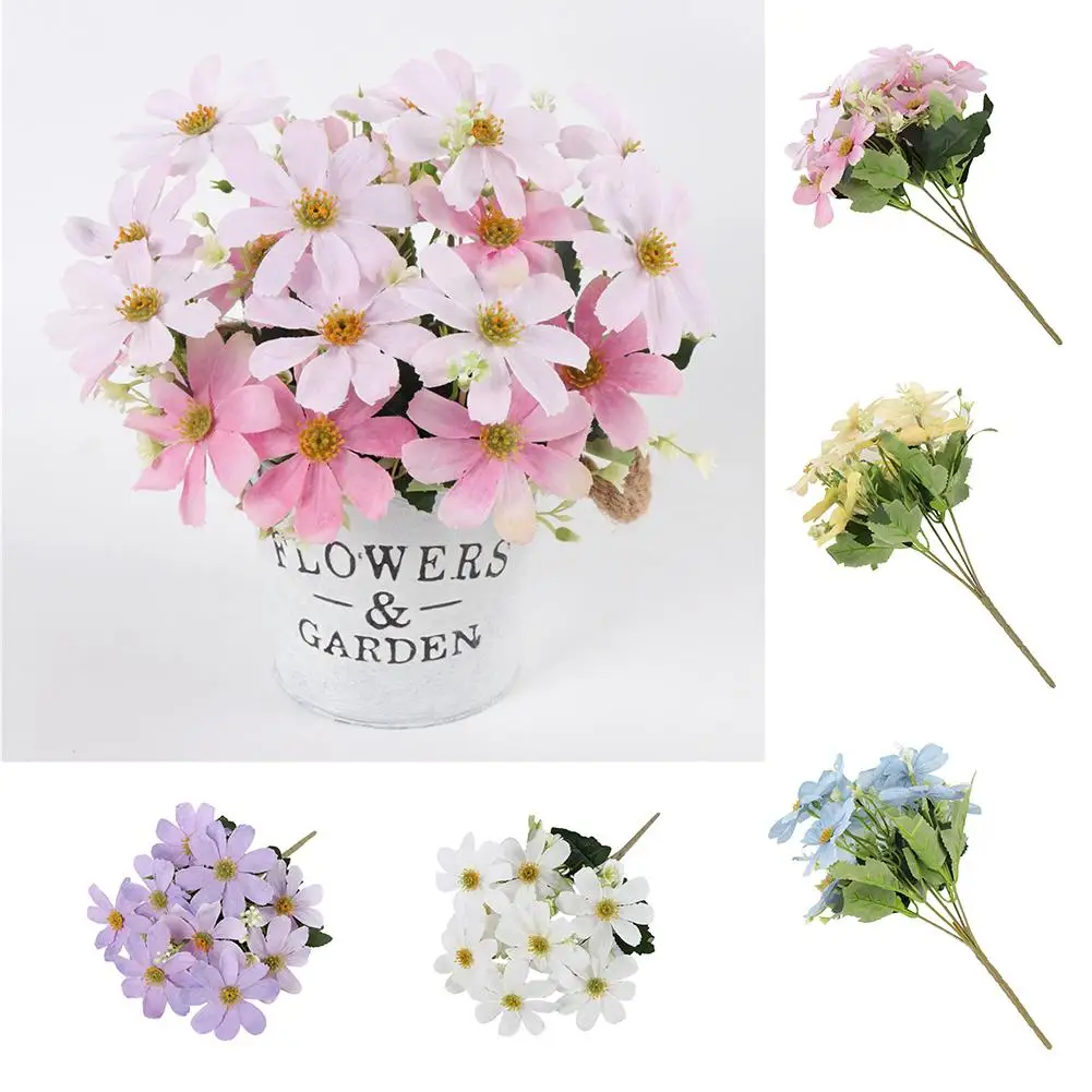 

1Pc Handmade Artificial Flower Fake Sakura Home Garden Wedding Party Table Decor